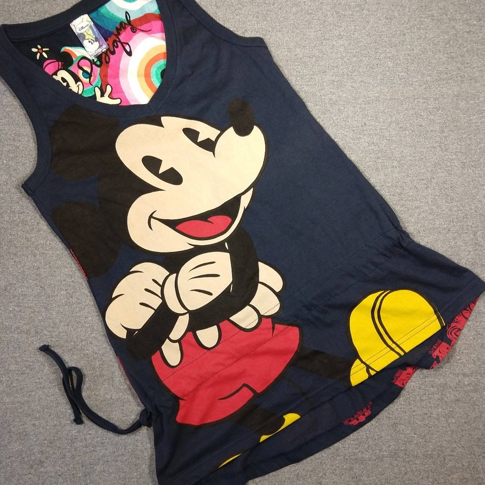 Desigual Mickey Mouse Tank Top, NWT